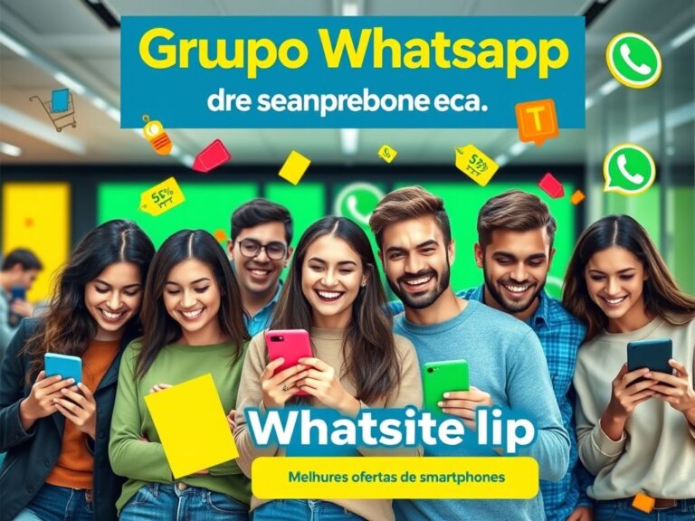 Grupo de Whatsapp Comparação de Preços de Celular